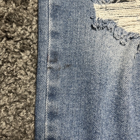 Studio Blue Jeans Distressed Rolled Cuff‎  Stretch Size 30 - Picture 5 of 12